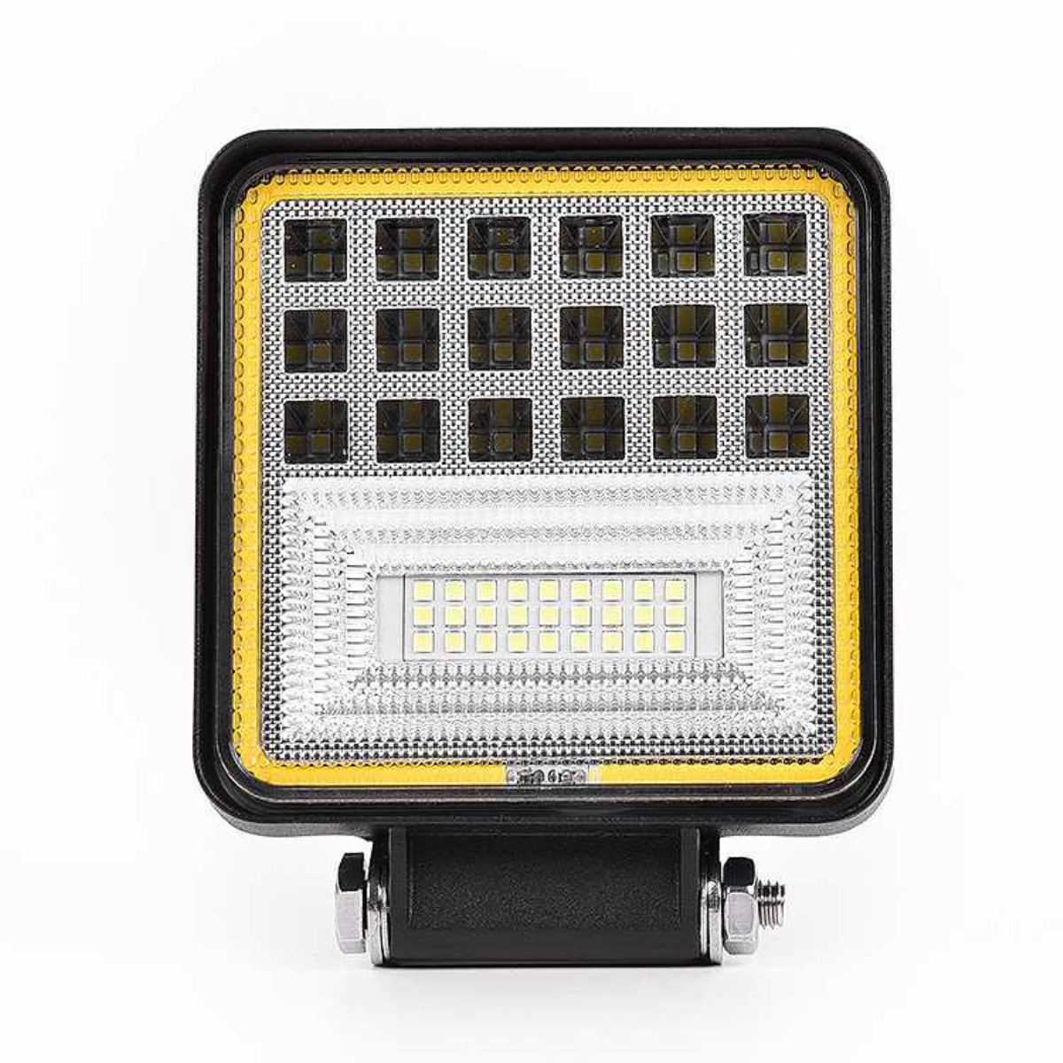 OFF ROAD ÇALISMA LAMBA KARE 42 LED BEYAZ-TURUNCU 12-30 VOLT 1